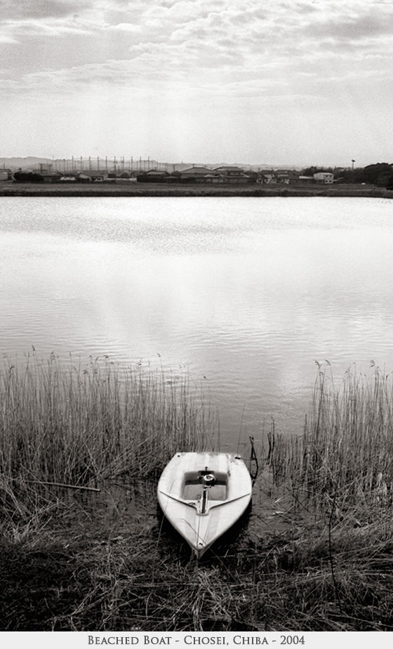 beached boat