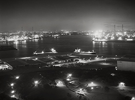 Port of Chiba at Night